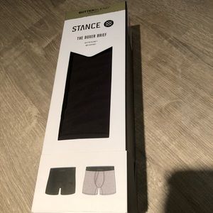 Stance boxers 2 pack black/grey men’s large